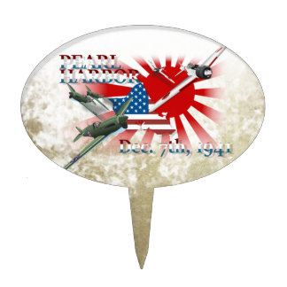 Pearl Habor December 7, 1941 Cake Topper