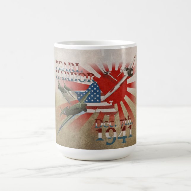 Pearl Habor December 7, 1941 Coffee Mug (Center)