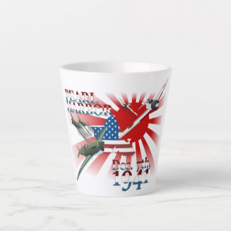 Pearl Habor December 7, 1941 Latte Mug
