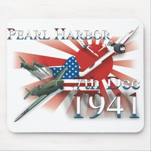 Pearl Habor December 7 1941 Mouse Pad