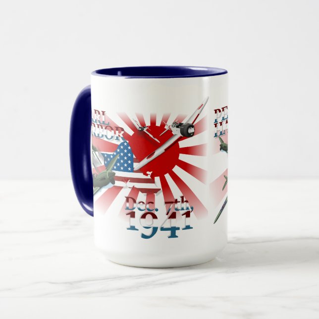 Pearl Habor December 7, 1941 Mug (Front Left)
