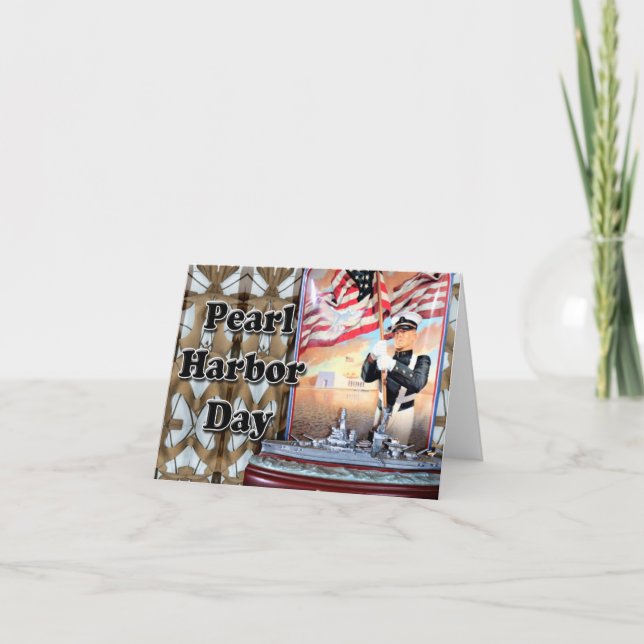 Pearl Harbor Day Card (Front)