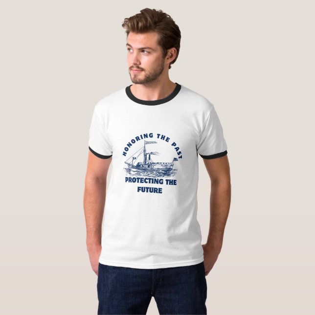 Pearl Harbor Day: Honoring the Past T-Shirt (Front Full)