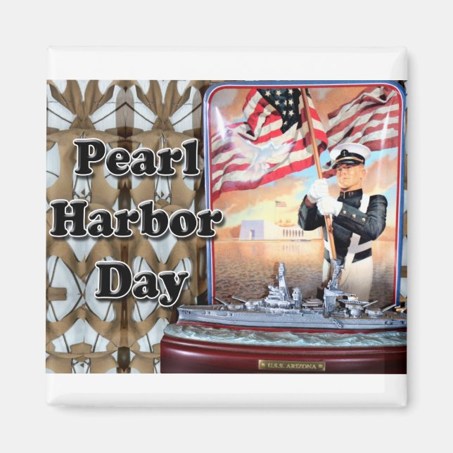 Pearl Harbor Day Magnet (Front)