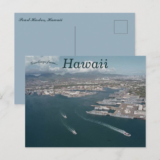 Pearl Harbor Hawaii Postcard | Zazzle