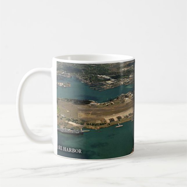 Pearl Harbor Historical Mug (Left)