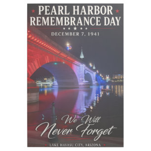 Pearl Harbor Remembrance Day Gallery Wrap