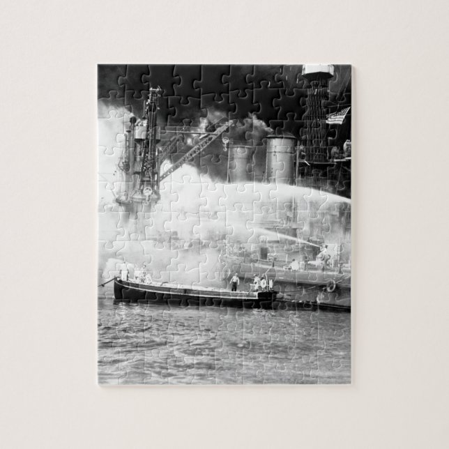 Pearl Harbor, taken by surprise_War image Jigsaw Puzzle (Vertical)