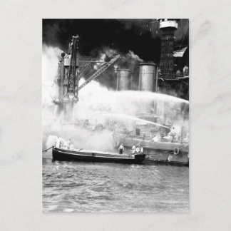 Pearl Harbor, taken by surprise_War image Postcard