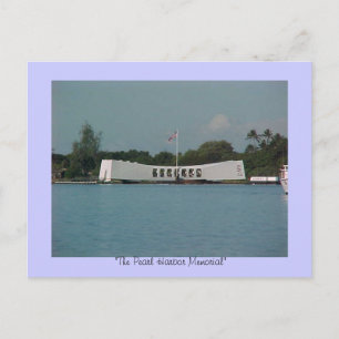 "PEARL HARBOUR" MEMORIAL, "The Pearl Harbor Mem... Postcard