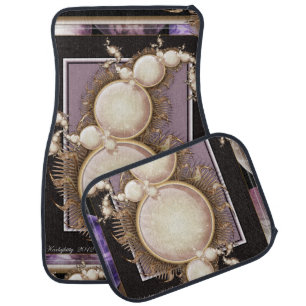 Pearl Jammin' Fractal Car Floor Mat