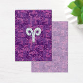 Pearl Like Aries Zodiac Sign on Digital Camo (Desk)