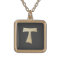Pearl Look Franciscan Tau Cross