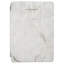 pearl marble double monogram iPad air cover