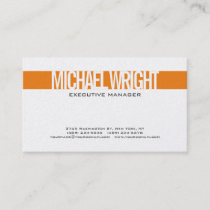 Pearl Modern Plain Simple Minimalist Bold Business Card