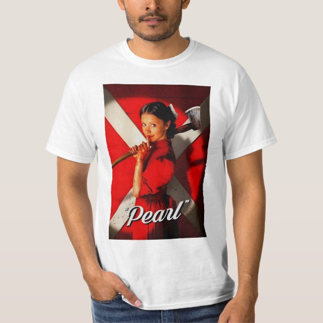 " Pearl Movie red" T-Shirt (Front)