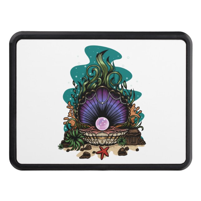 Pearl Of The Sea Hitch Cover (Front)