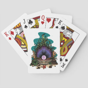 Pearl Of The Sea Poker Cards