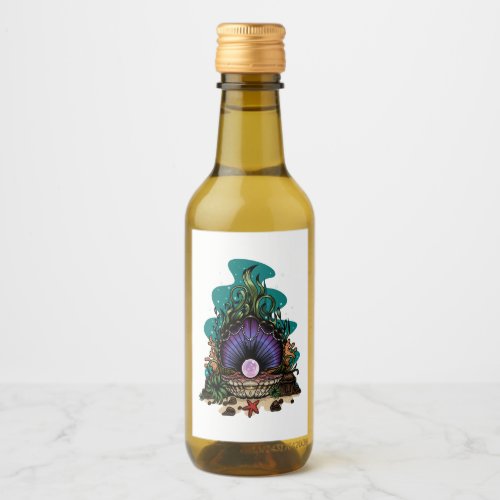 Pearl Of The Sea Wine Label