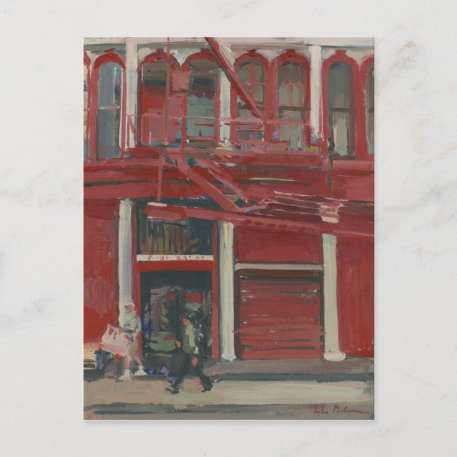 Pearl Paint shop Manhattan Postcard (Front)