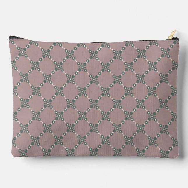 Pearl Pattern  Accessory Pouch (Back)