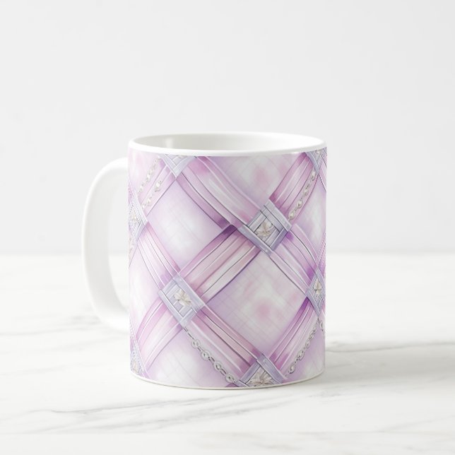 Pearl Purple Pink   Coffee Mug (Front Left)
