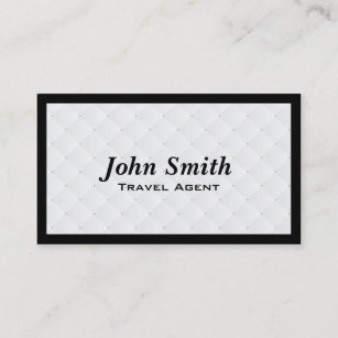 Pearl Quilt Travel Agent Business Card