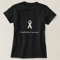 Pearl Ribbon Awareness Women's Shirt