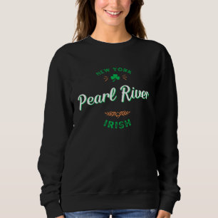 PEARL RIVER NEW YORK Irish American Sweatshirt