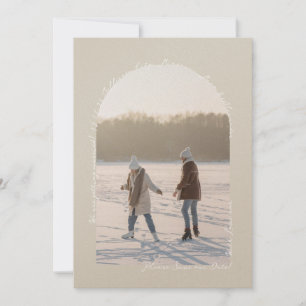 Pearl Shimmer Handwritten Elegant Simple Modern Save The Date