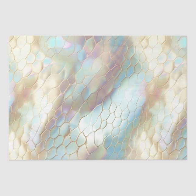 Pearl Snake  Tissue Paper (Front)