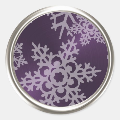 Pearl Snowflake Envelope Seal