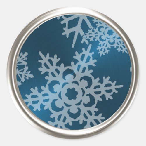 Pearl Snowflake Envelope Seal