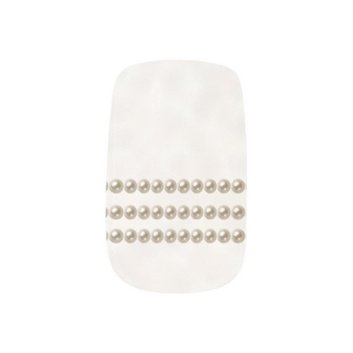 Pearl Strand Mother of Pearl Wedding Minx Nail Art