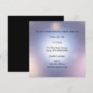 Pearl Style Texture Bling Look Invitation