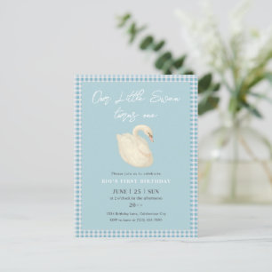 Pearl Swan Birthday Collection Postcard