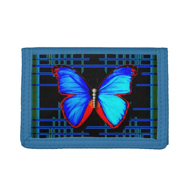Pearl the Butterfly  Trifold Wallet (Front)