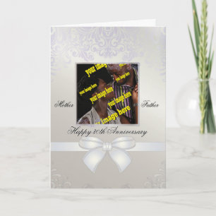 Pearl Wedding Anniversary Card