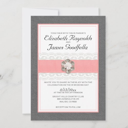 Pearl Wedding Invitations