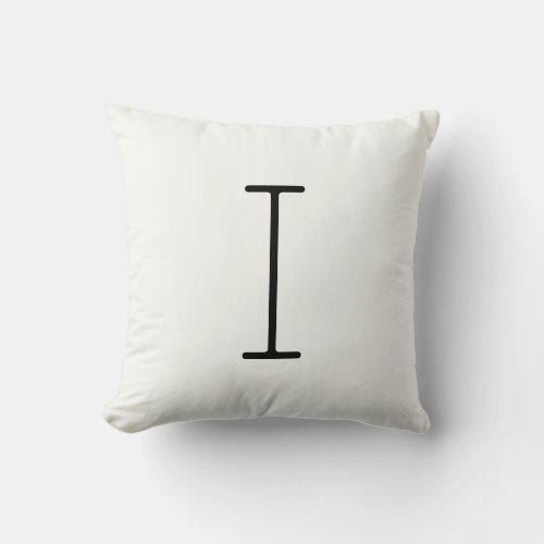 Pearl White Customize Front  Back For Gifts Throw Pillow