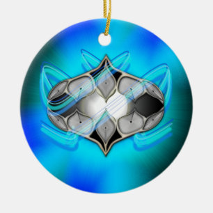 Pearl Within Ceramic Ornament