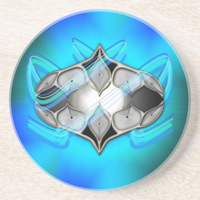 Pearl Within Drink Coaster (Front)