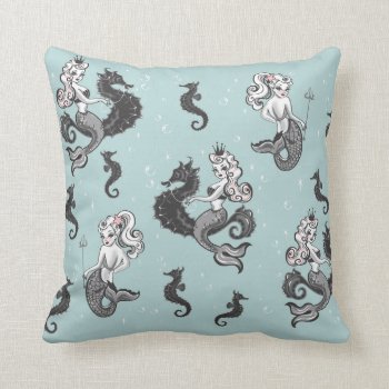 Pearla Mermaid Pillow By Fluff by FluffShop at Zazzle