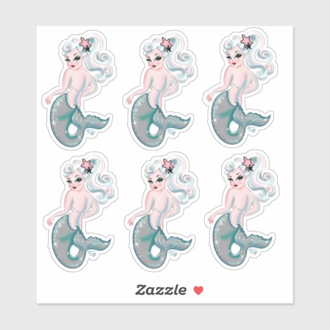 Pearla Mermaids Sticker (Sheet)