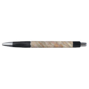 Pearlized Rose Gold Personalized Pen