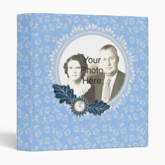 Pearls and blue Lace Photo Album Binder