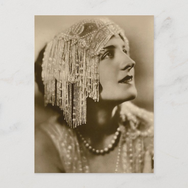 Pearls and Fashion Postcard Zazzle