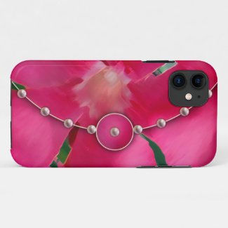 Pearls and Pink Petals iPhone 11 Case