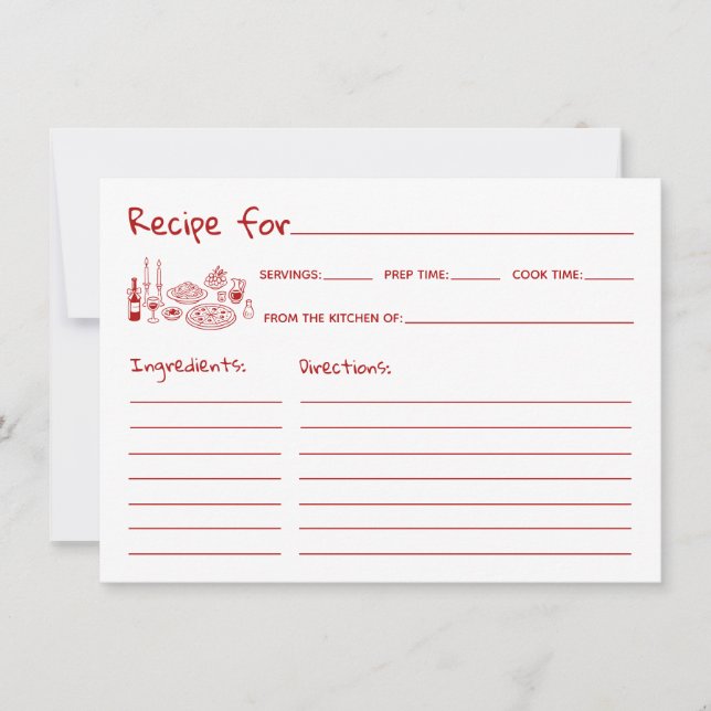 Pearls and Prosecco Floral Bridal Shower Recipe (Front)