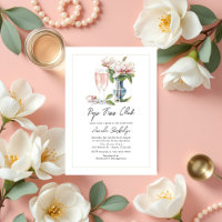 Pearls and Prosecco Pop Fizz Clink Bridal Shower